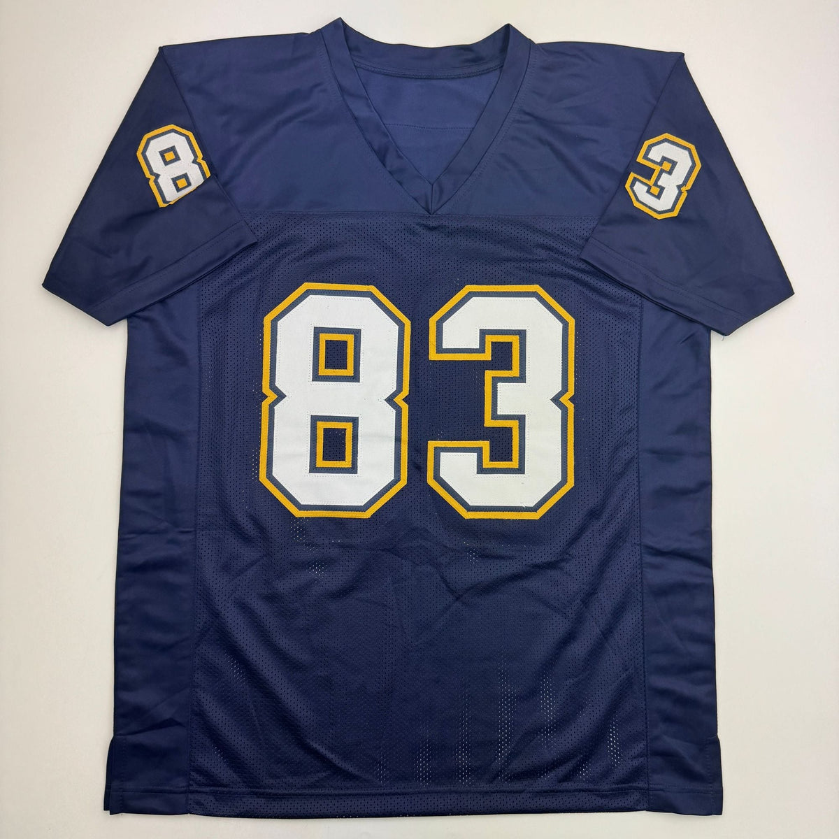 Autographed/Signed Anthony Miller San Diego Los Angeles LA Navy Blue Football Jersey JSA COA