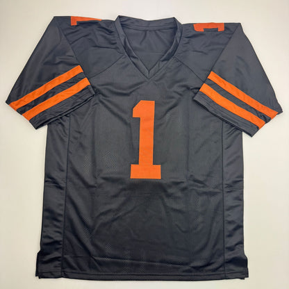 Autographed/Signed Ryan Wingo Texas Black College Football Jersey Beckett BAS COA