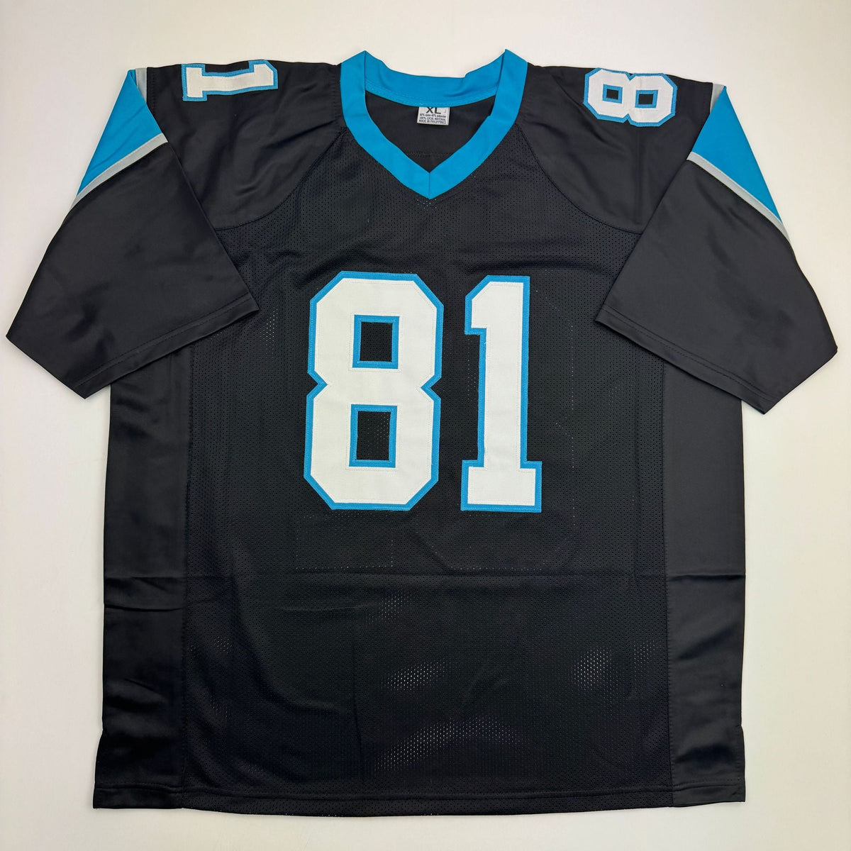 Autographed/Signed Raghib Rocket Ismail Carolina Black Football Jersey JSA COA