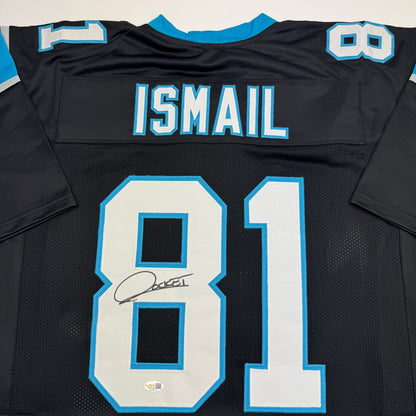 Autographed/Signed Raghib Rocket Ismail Carolina Black Football Jersey JSA COA
