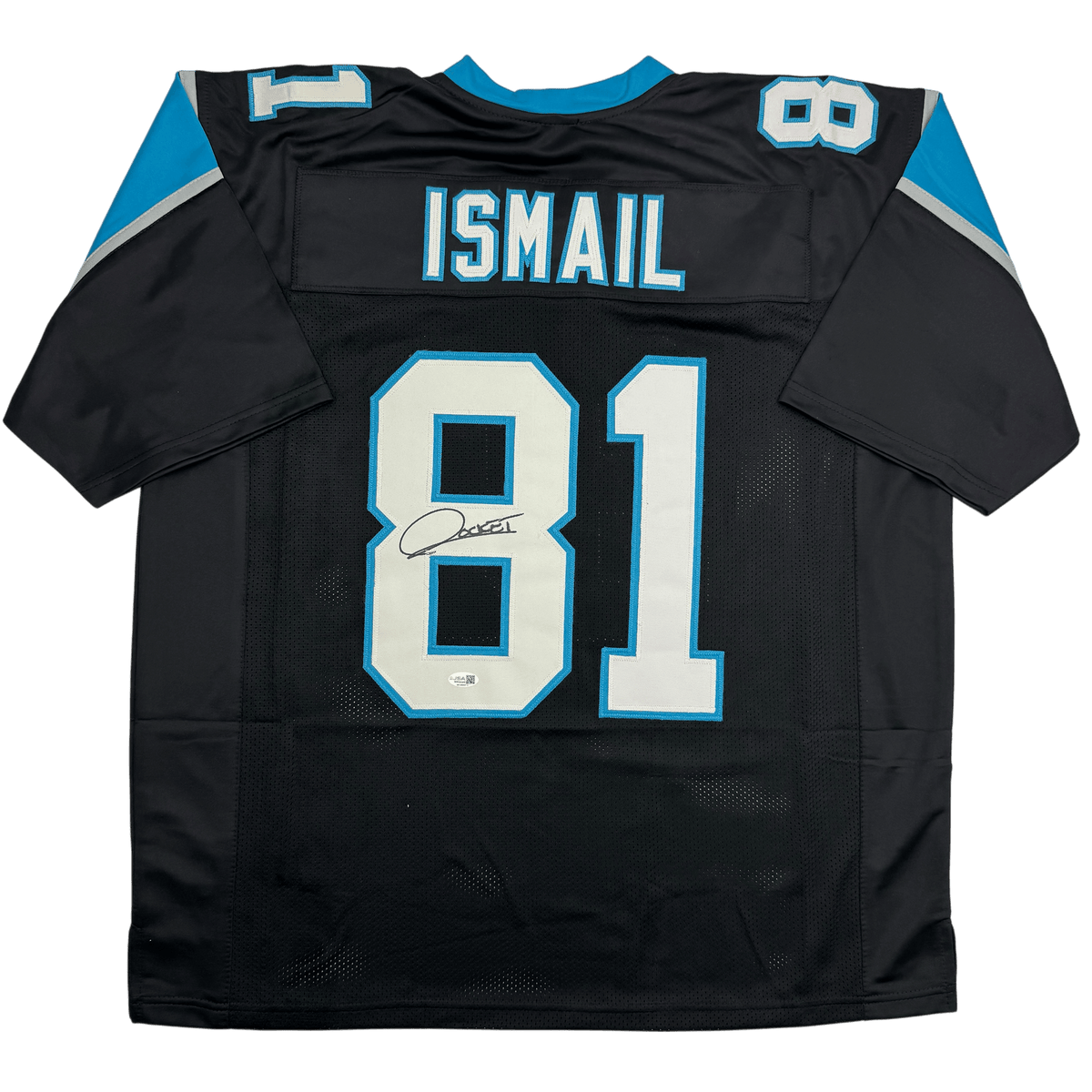 Autographed/Signed Raghib Rocket Ismail Carolina Black Football Jersey JSA COA