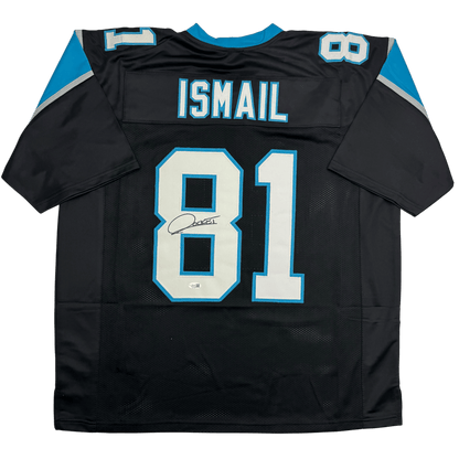 Autographed/Signed Raghib Rocket Ismail Carolina Black Football Jersey JSA COA