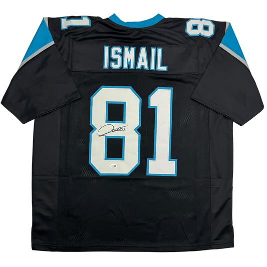 Autographed/Signed Raghib Rocket Ismail Carolina Black Football Jersey JSA COA