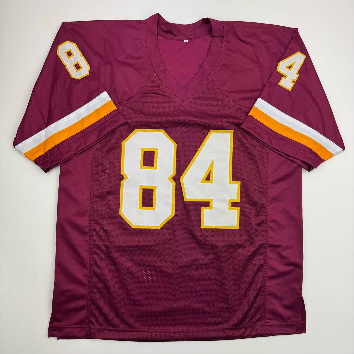 Autographed/Signed Gary Clark Washington Burgundy Football Jersey Beckett BAS COA