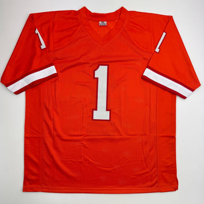 Autographed/Signed Kenneth Gainwell Tampa Bay Orange Creamsicle Retro Throwback Football Jersey JSA COA