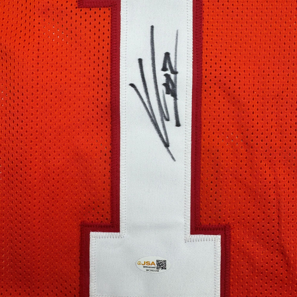 Autographed/Signed Kenneth Gainwell Tampa Bay Orange Creamsicle Retro Throwback Football Jersey JSA COA