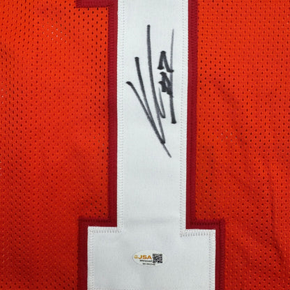 Autographed/Signed Kenneth Gainwell Tampa Bay Orange Creamsicle Retro Throwback Football Jersey JSA COA