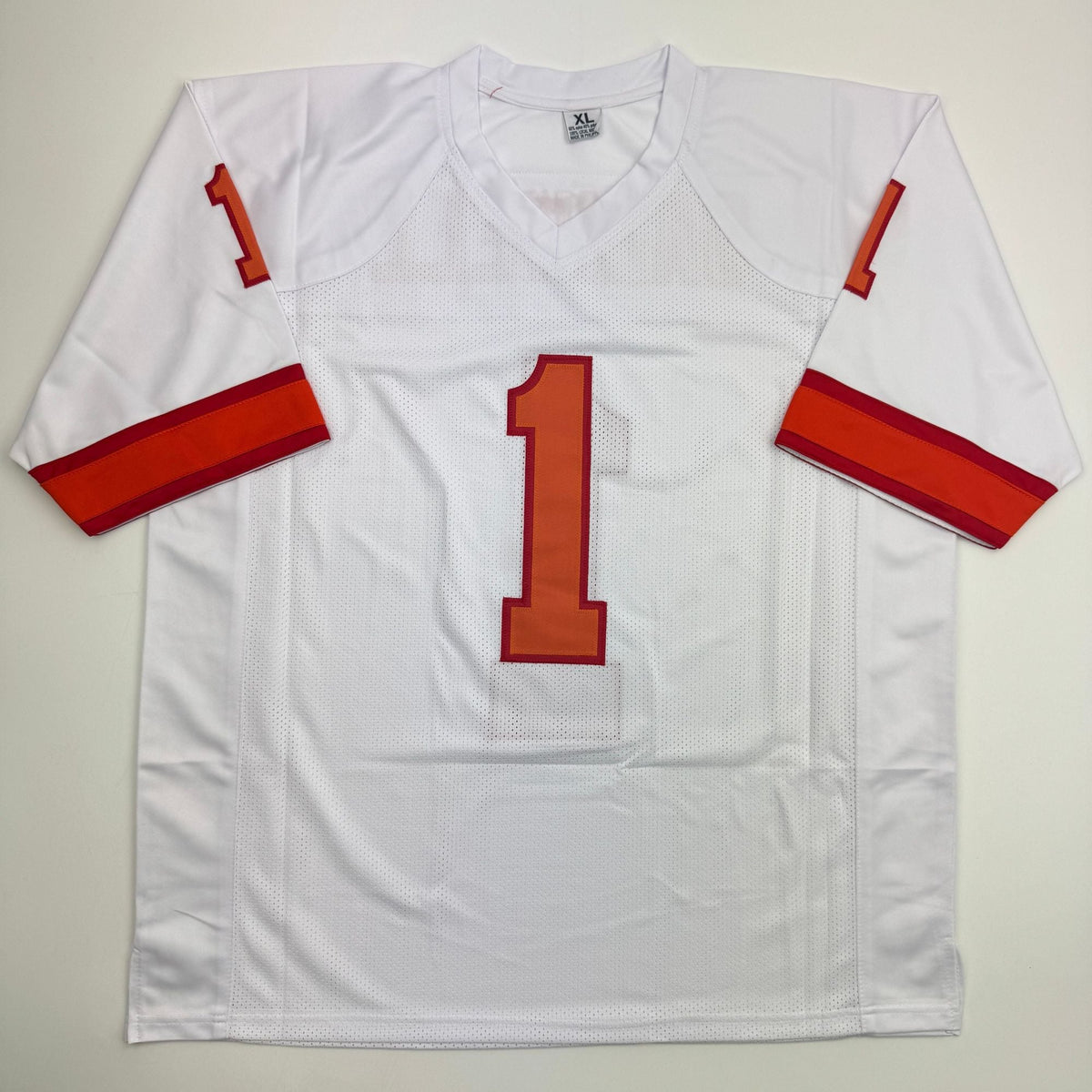 Autographed/Signed Kenneth Gainwell Tampa Bay White Throwback Football Jersey JSA COA