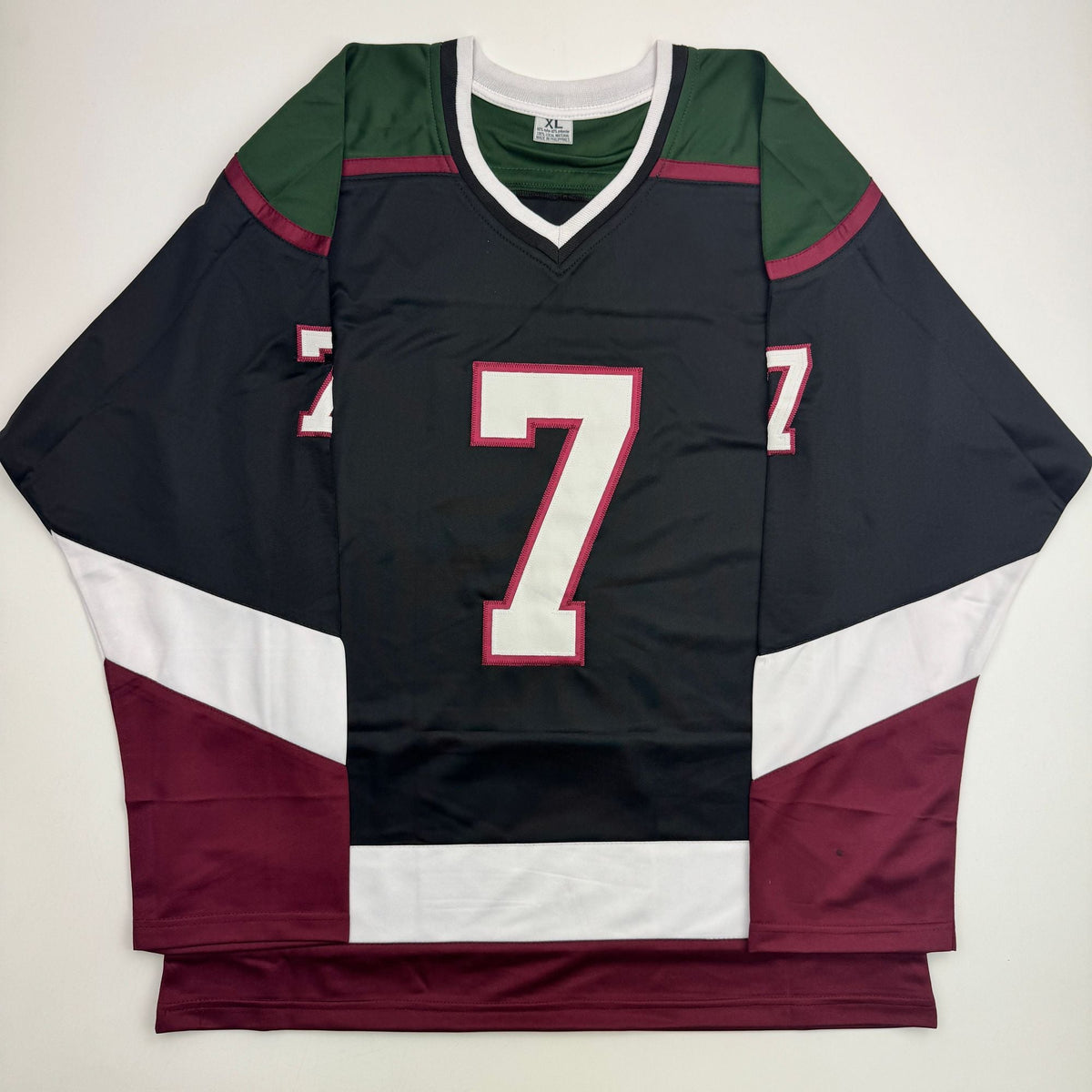 Autographed/Signed Keith Tkachuk Phoenix Black Hockey Jersey Beckett BAS COA