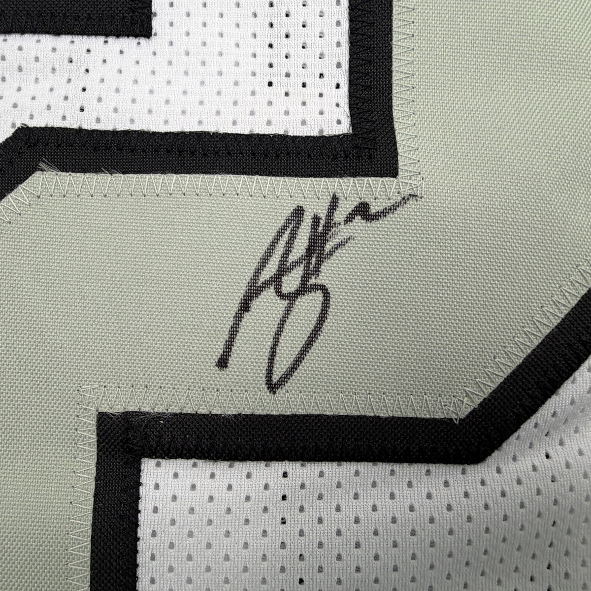Autographed/Signed Ashton Jeanty Las Vegas Oakland Color Rush Football Jersey Beckett BAS COA