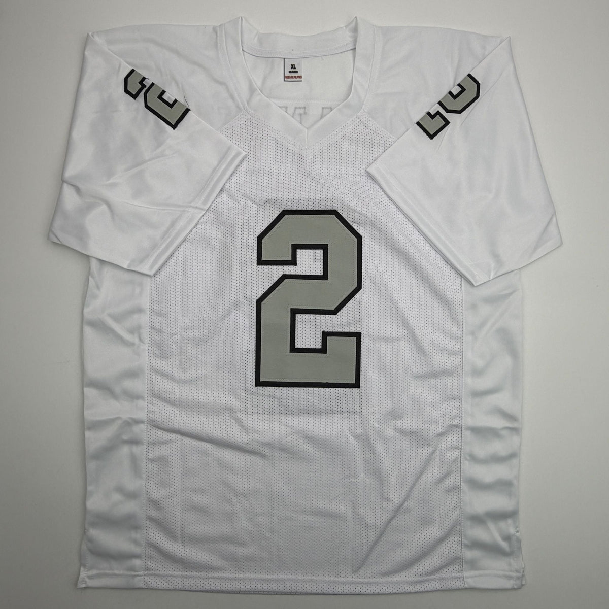 Autographed/Signed Ashton Jeanty Las Vegas Oakland Color Rush Football Jersey Beckett BAS COA