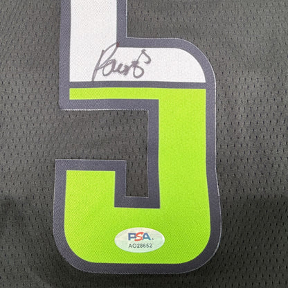 Autographed/Signed Paige Bueckers Dallas Wings Black Rebel Edition Basketball Jersey PSA/DNA COA