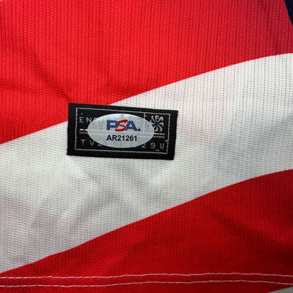 Autographed/Signed Christian Pulisic White Soccer Team USA World Cup Jersey PSA/DNA COA