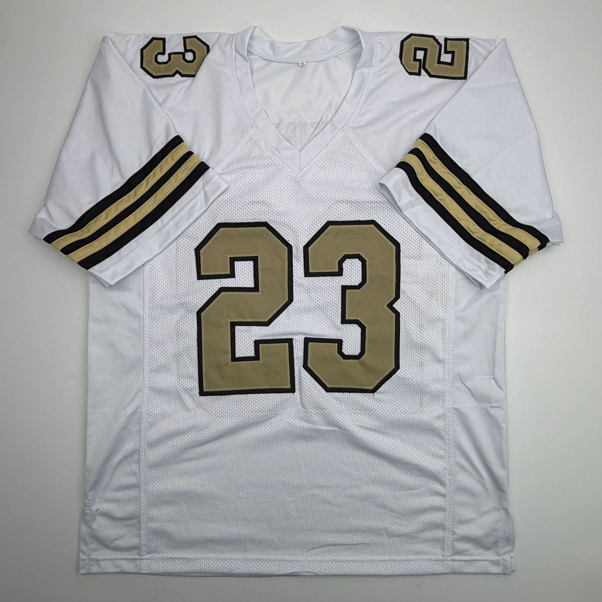 Autographed/Signed Marshon Lattimore New Orleans Color Rush Football Jersey JSA COA