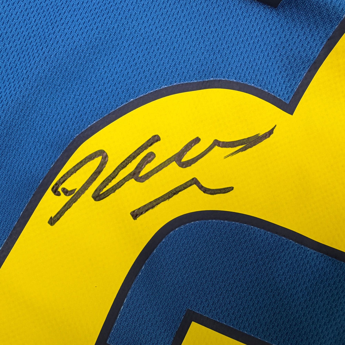 Autographed/Signed Deco FC Barcelona Red/Blue Soccer Jersey Beckett BAS COA
