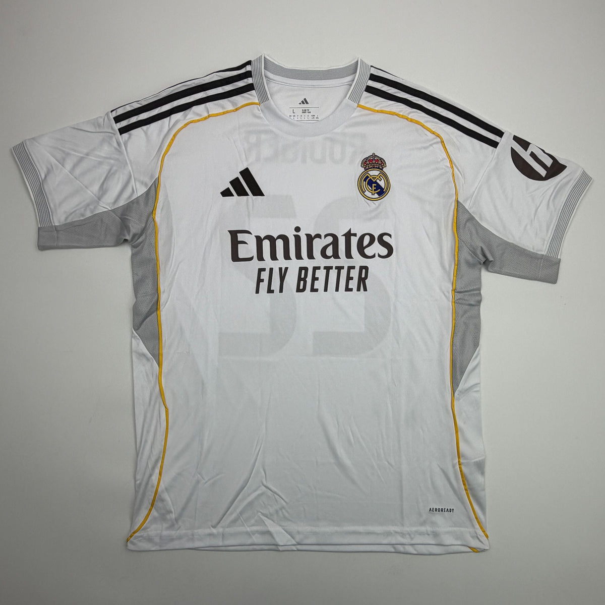 Autographed/Signed Antonio Rudiger Real Madrid White Soccer Futbol Jersey Beckett BAS COA