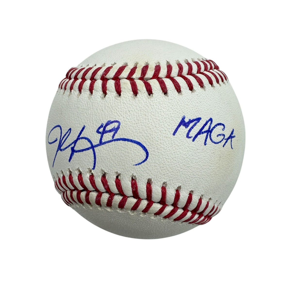 Autographed/Signed John Rocker "F*** Biden" Rawlings Official Major League ROML Baseball JSA COA