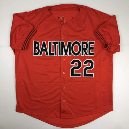 Autographed/Signed Jim Palmer HOF 1990 Baltimore Orange Baseball Jersey JSA COA