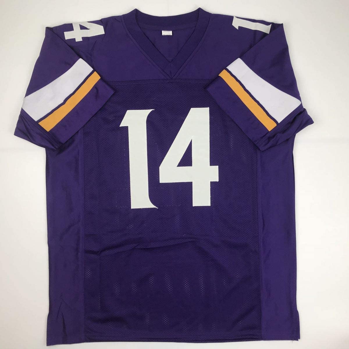 Autographed/Signed Stefon Diggs Minnesota Purple Football Jersey JSA COA