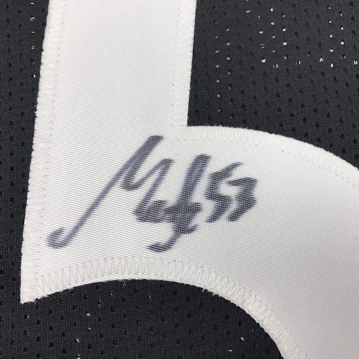 Framed Autographed/Signed Maurkice Pouncey 33x42 Pittsburgh Black Football Jersey JSA COA