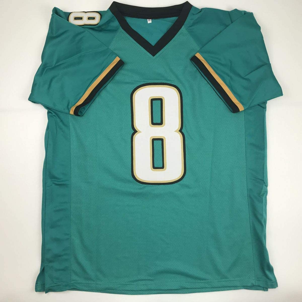 Autographed/Signed Mark Brunell Jacksonville Teal Football Jersey JSA COA