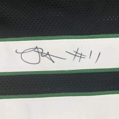 Framed Autographed/Signed Robby Anderson 33x42 New York 2019 Black Football Jersey JSA COA