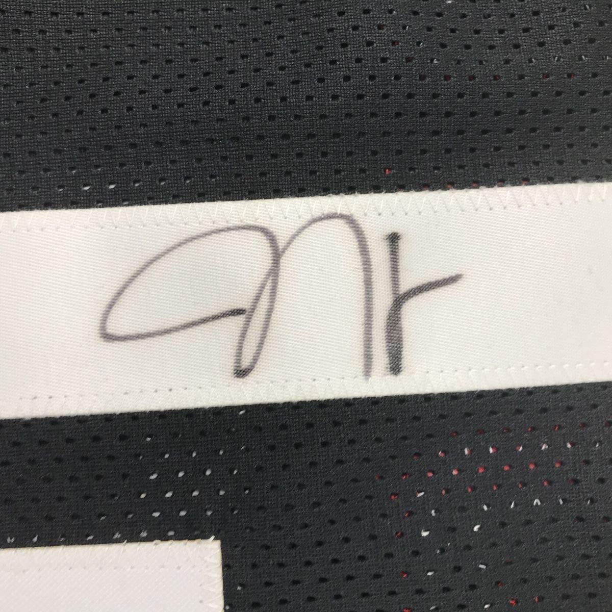 Framed Autographed/Signed James Harden 33x42 Houston Black Basketball Jersey Beckett BAS COA