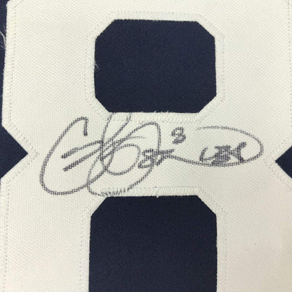 Framed Autographed/Signed Cat Osterman USA 33x42 United States Blue Team Softball Jersey JSA COA