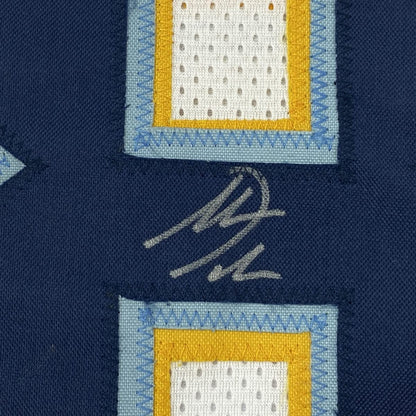 Autographed/Signed Antonio Gates Los Angeles LA Powder Blue Football Jersey Beckett BAS COA
