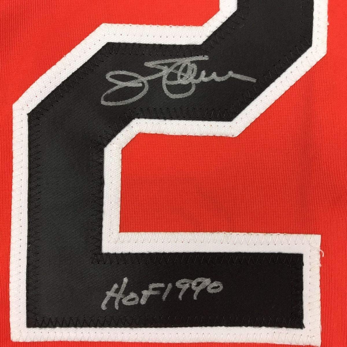 Framed Autographed/Signed Jim Palmer HOF 1990 33x42 Baltimore Orange Baseball Jersey JSA COA