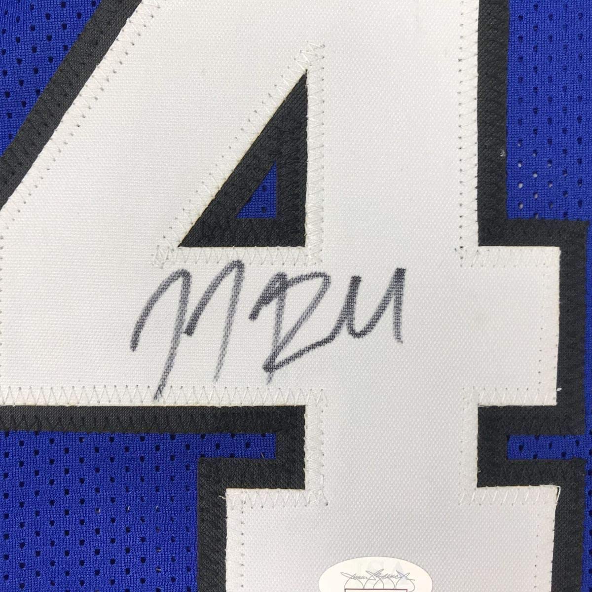 Framed Autographed/Signed JJ J.J. Redick 33x42 Duke Blue College Basketball Jersey JSA COA