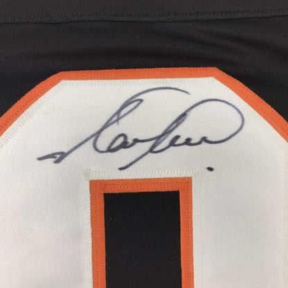 Autographed/Signed Mark Recchi Philadelphia Black Hockey Jersey Beckett BAS COA