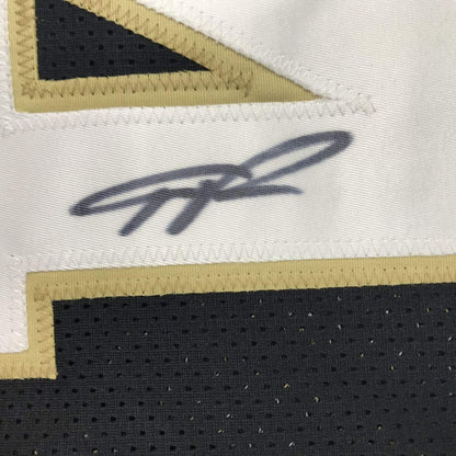 Autographed/Signed Giannis Antetokounmpo Milwaukee Black Custom Basketball Jersey JSA COA