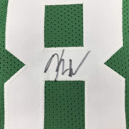 Framed Autographed/Signed Kemba Walker 33x42 Boston Green Basketball Jersey JSA COA