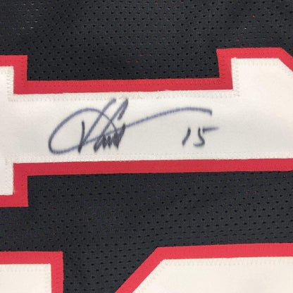Autographed/Signed Vince Carter Toronto Black Basketball Jersey Beckett BAS COA