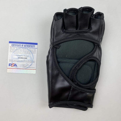 Autographed/Signed Dominick Reyes UFC MMA Black Fighting Glove PSA/DNA COA Auto