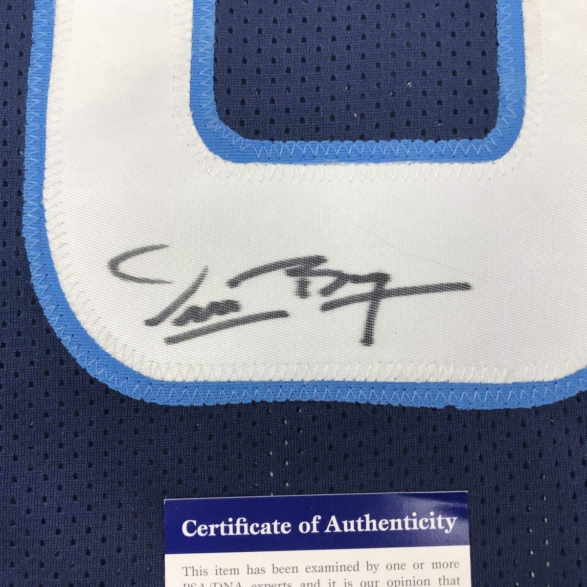 Framed Autographed/Signed Muggsy Bogues 33x42 Space Jam Monstars Blue Basketball Jersey PSA/DNA COA