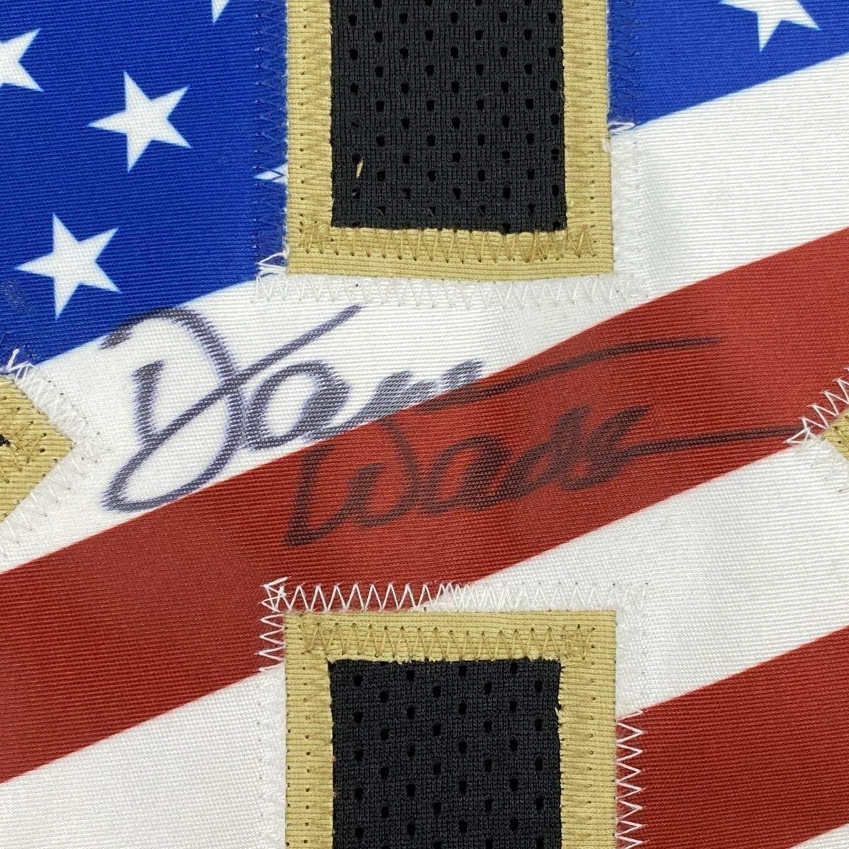 Framed Autographed/Signed Darren Woodson 33x42 Dallas USA Black Football Jersey JSA COA