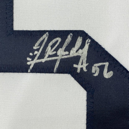 Autographed/Signed Randy Arozarena Tampa Bay White Baseball Jersey JSA COA