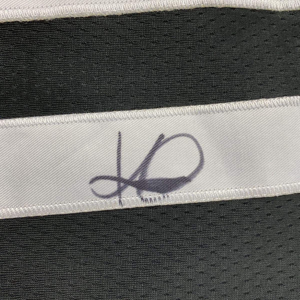 Framed Autographed/Signed Kyrie Irving 33x42 Brooklyn Black City Basketball Jersey JSA COA