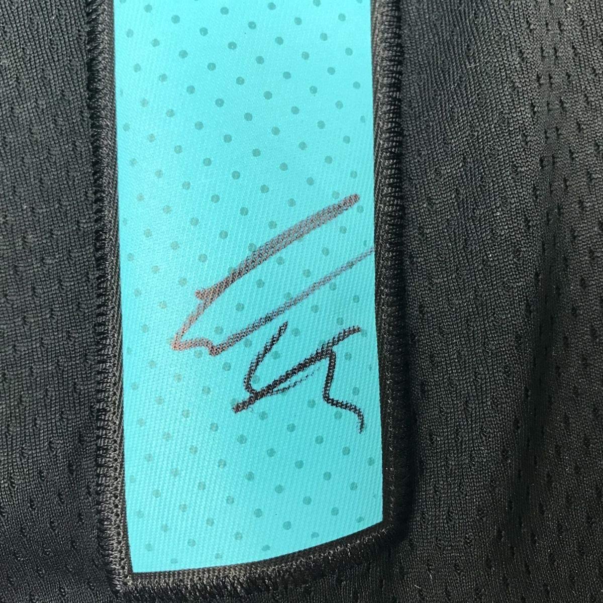 Framed Autographed/Signed Luka Doncic 33x42 Dallas Black Basketball Jersey PSA/DNA COA