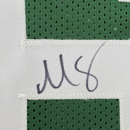 Framed Autographed/Signed Marcus Smart 33x42 Boston Green Basketball Jersey JSA COA