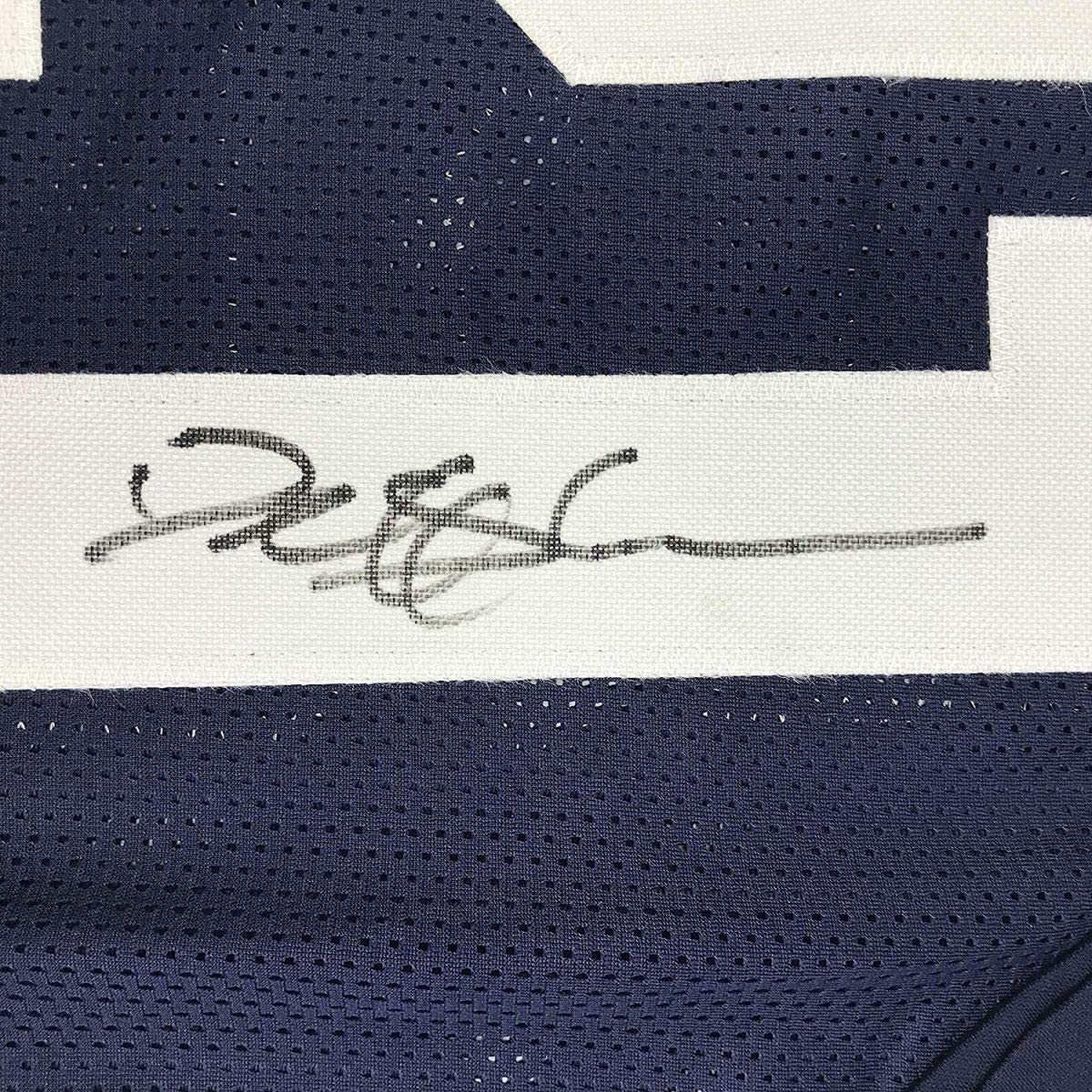 Framed Autographed/Signed Deion Sanders 33x42 Dallas Thanksgiving Day Football Jersey JSA COA