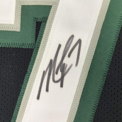 Autographed/Signed Michael Mike Vick Philadelphia Black Football Jersey PSA/DNA COA