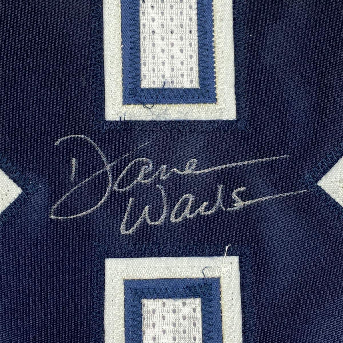 Framed Autographed/Signed Darren Woodson 33x42 Dallas Color Rush Football Jersey JSA COA
