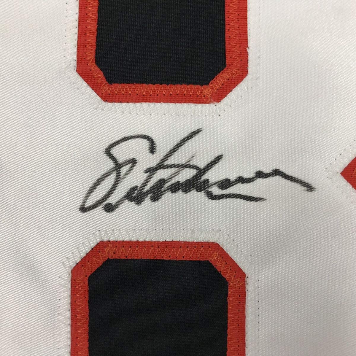 Autographed/Signed Eric Lindros Philadelphia Black Hockey Jersey JSA COA