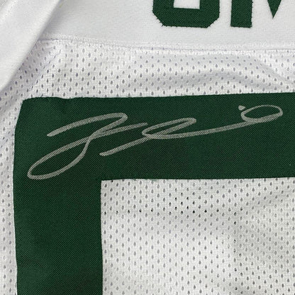 Framed Autographed/Signed Za'Darius Smith 33x42 Green Bay White Football Jersey JSA COA