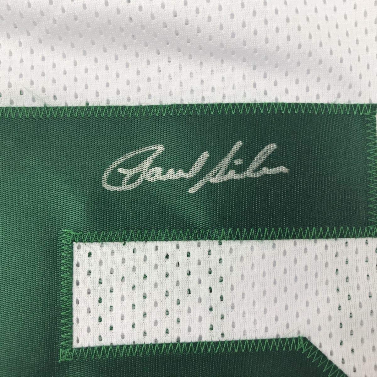 Framed Autographed/Signed Paul Silas 33x42 Boston White Basketball Jersey PSA/DNA COA