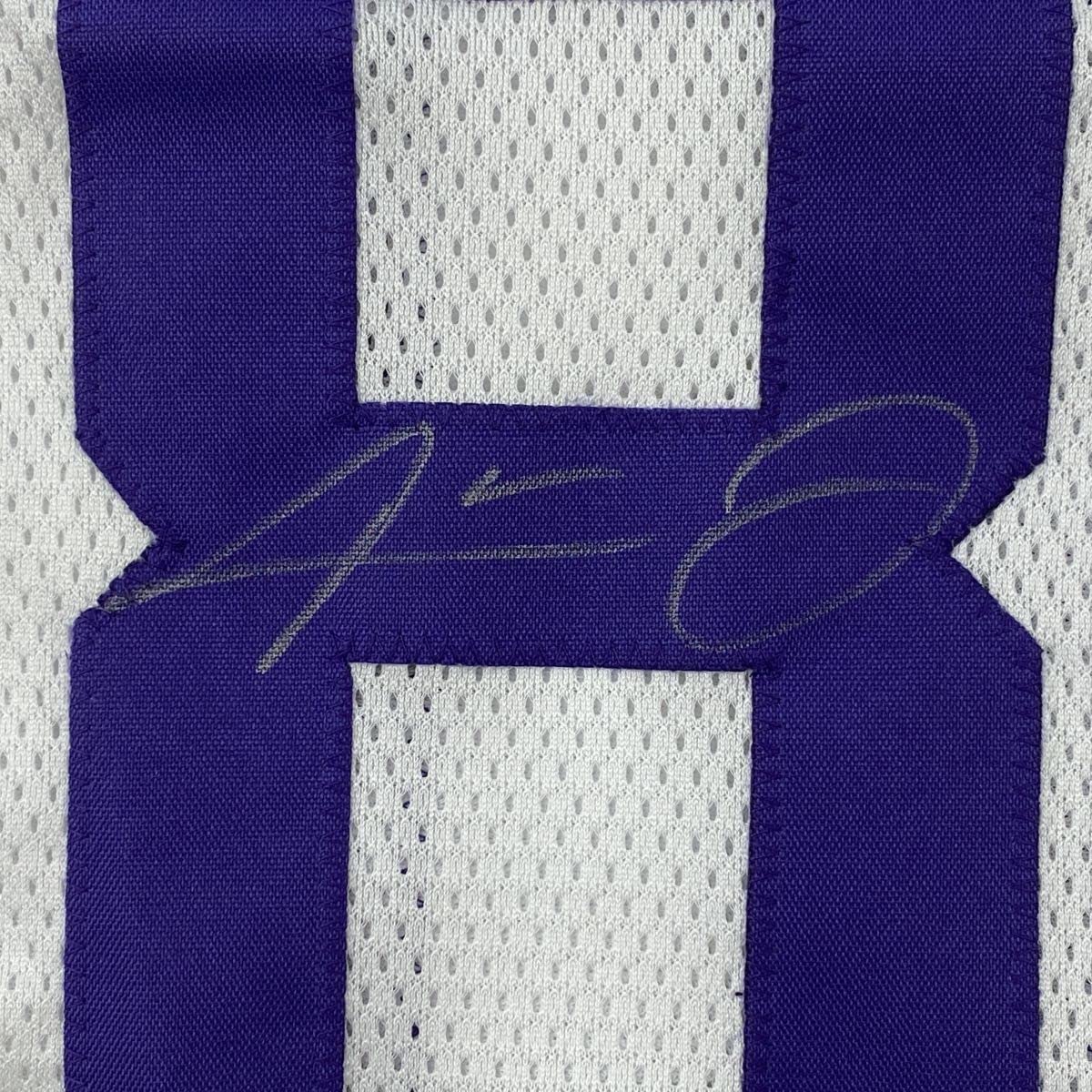 Framed Autographed/Signed Odell Beckham Jr. & Jarvis Landry 33x42 LSU White College Football Jersey JSA COA