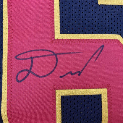 Autographed/Signed Damien Williams Kansas City Black Football Jersey JSA COA